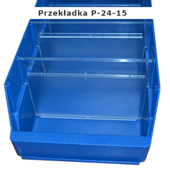 PRZEGRODA DO POJEMNIKA WARSZTATOWEGO  P-24-15