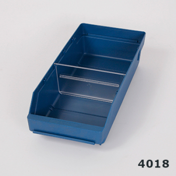 Pojemnik warsztatowy z przekładkami  typ 4018 wym. 400 x 180 x 95 mm