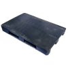 PALETA PLASTIKOWA 1200 X 800 X 150mm POWIERZCHNIA ANTYPOŚLIZGOWA Z PEŁNYM BLATEM  WZMOCNIONA  ATEST PZH