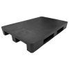 PALETA PLASTIKOWA 1200 X 800 X 150mm POWIERZCHNIA GŁADKA Z PEŁNYM BLATEM  WZMOCNIONA  ATEST PZH