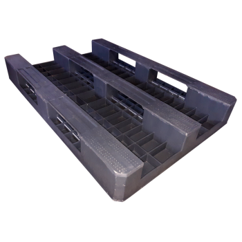 PALETA PLASTIKOWA 1200 X 800 X 150mm POWIERZCHNIA ANTYPOŚLIZGOWA Z PEŁNYM BLATEM  WZMOCNIONA  ATEST PZH