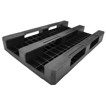 PALETA PLASTIKOWA 1200 X 800 X 150mm POWIERZCHNIA GŁADKA Z PEŁNYM BLATEM  WZMOCNIONA  ATEST PZH