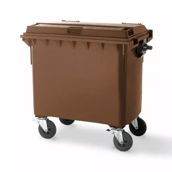 KONTENER NA ODPADY KOMUNALNE SOLIDNY KOLORY WEBER 660L
