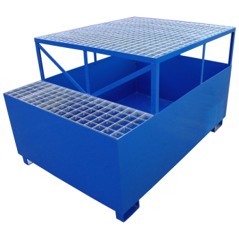 Wanna wychwytowa pojedyncza typ PMCS wym. 1650 X 1150 X 1000 mm , poj. 1000L