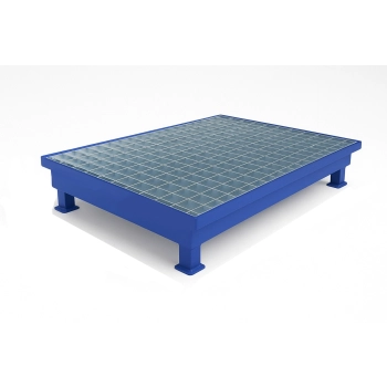 Wanna wychwytowa stalowa z kratownicą  wym. 1200 X 800 X 200 mm poj. 100L