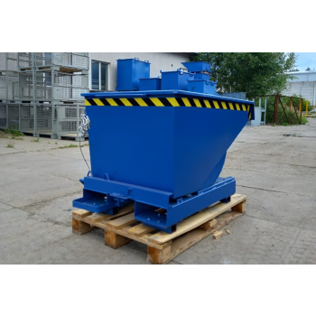 KONTENER SAMOWYŁADOWCZY  TK 1240 × 844 × 771  POJEMNOŚĆ 300l