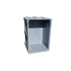 Skrzyniopaleta Big Box Junior na 4 stopach wersja pełna 1200 x 800 x 805mm  Atest.