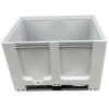 Skrzyniopaleta na 2 płozach 1200 x 800 x 800 mm plastikowa atest PZH
