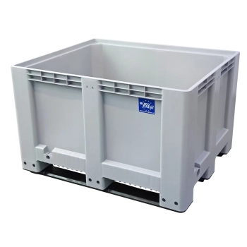 Skrzyniopaleta Big-Box pełna z 3 płozami 1200 x 1000 x 760 mm atest PZH