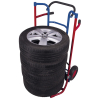 TACZKA DO TRANSPORTOWANIA OPON NISKA STALOWA 19,0 KG - 21,0 KG